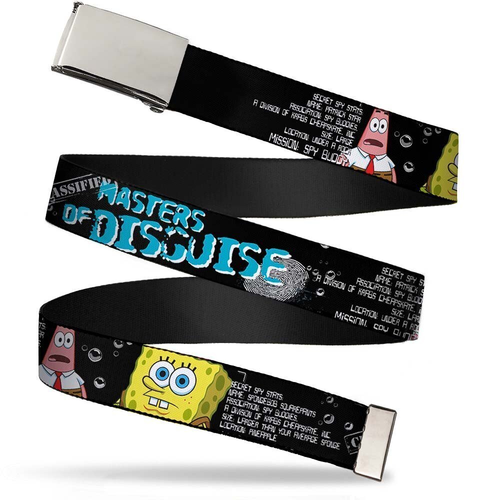 3066 Web Belt SpongeBob 1.25"